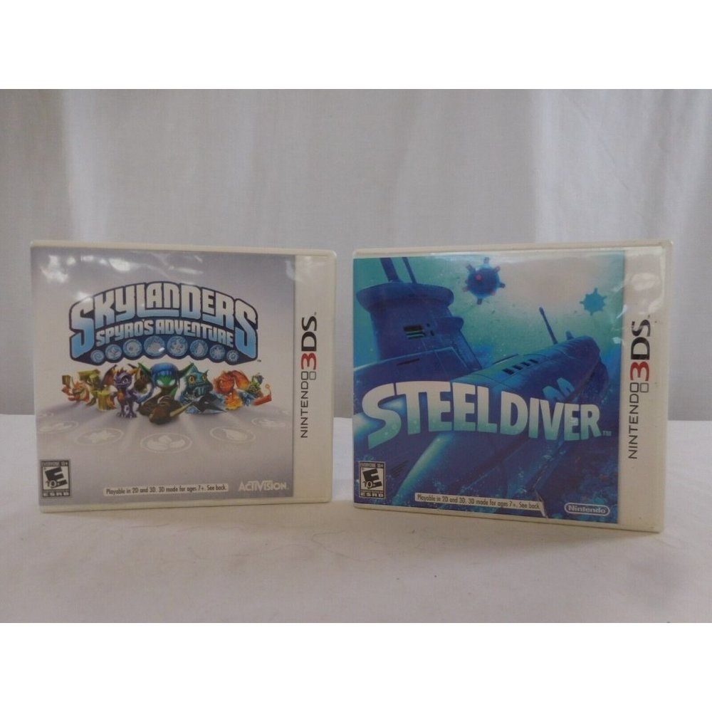 Steel Diver - Nintendo 3DS + 3DS Spyros Adventure Complete Game Skylanders Ninte